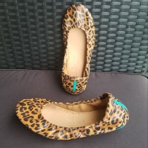 Tieks by Gavrieli LEOPARD  ballet flats (WOMENS 6)   COMFORT  Shoes